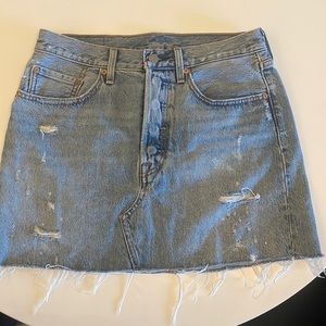 Levi Denim mini skirt